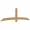 Ekena Millwork Bellingham Timber Gable Bracket, Western Red Cedar, 108"W x 31 1/2"H x 1 1/2"D x 5 1/2"F, 7/12 Pitch GBW108X31X0206BEL00SWR - alternate 5
